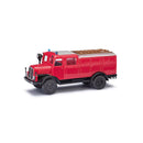 PREORDER Busch HO 95625 1965 IFA S4000 TLF 16 Fire Pumper, Red | 28.89
