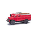 PREORDER Busch HO 95626 1965 IFA S4000 TLF 16 Fire Pumper with Water Cannon, Red | 28.89