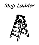 JL Innovative Design HO 554 Custom Ladders, 8' Step (brown)