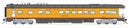 PREORDER Broadway Limited Imports HO 9594 Business Car, Union Pacific Lincoln Yellow "Building America"