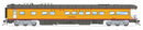 Broadway Limited Imports HO 9594 Business Car, Union Pacific Lincoln Yellow "Building America"
