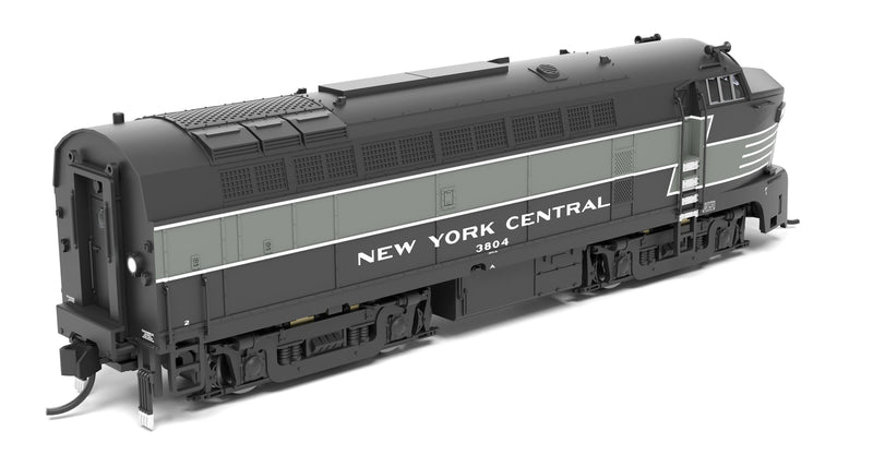 PREORDER Broadway Limited Imports N 9633 Sharknose RF-16 A/B Set 3804/3706, Lightning Stripe, A-unit Paragon4 Sound/DC/DCC, Unpowered B-unit, N