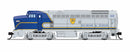 PREORDER Broadway Limited Imports N 9641 Sharknose RF-16 A 1205, Blue Warbonnet, Delaware & Hudson (DCC Ready)