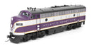 PREORDER Broadway Limited Imports 9654 HO EMD F3A 344, Purple & Silver, (DCC Ready), Atlantic Coast Line | 183.99