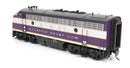 PREORDER Broadway Limited Imports 9654 HO EMD F3A 344, Purple & Silver, (DCC Ready), Atlantic Coast Line | 183.99