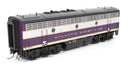 PREORDER Broadway Limited Imports 9653 HO EMD F3B 343B, Purple & Silver, Paragon4 (DCC and Sound), Atlantic Coast Line | 247.99