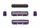 PREORDER Broadway Limited Imports 9653 HO EMD F3B 343B, Purple & Silver, Paragon4 (DCC and Sound), Atlantic Coast Line | 247.99