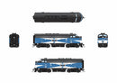 Ready to Ship Broadway Limited Imports 9656 HO EMD F3A 4228A, Blue McGinnis, Paragon4 (DCC and Sound), Boston & Maine
