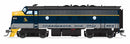Broadway Limited Imports 9660 HO EMD F3A 8016, Restored Blue/Gray/Yellow for SBVR, Paragon4 (DCC and Sound), Chesapeake & Ohio