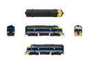 PREORDER Broadway Limited Imports 9660 HO EMD F3A 8016, Restored Blue/Gray/Yellow for SBVR, Paragon4 (DCC and Sound), Chesapeake & Ohio