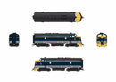 Broadway Limited Imports 9660 HO EMD F3A 8016, Restored Blue/Gray/Yellow for SBVR, Paragon4 (DCC and Sound), Chesapeake & Ohio