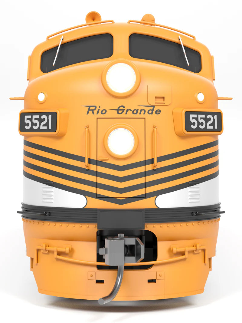 PREORDER Broadway Limited Imports 9666 HO EMD F3A/B 5521/5522, "Prospector Scheme", A-unit Paragon4 (DCC and Sound), Unpowered B, Denver & Rio Grande Western | 343.99