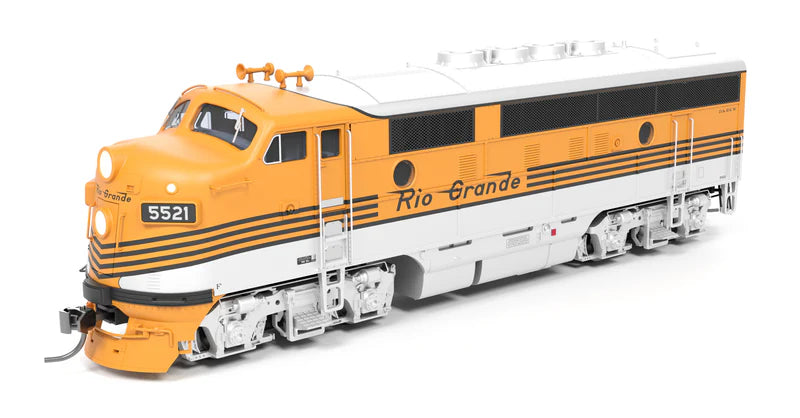 PREORDER Broadway Limited Imports 9666 HO EMD F3A/B 5521/5522, "Prospector Scheme", A-unit Paragon4 (DCC and Sound), Unpowered B, Denver & Rio Grande Western | 343.99