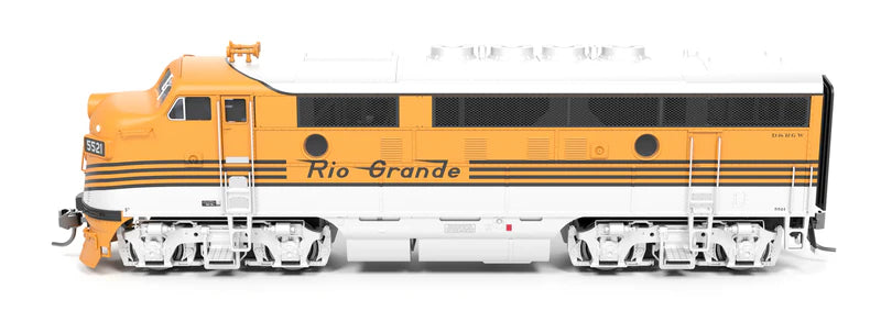 PREORDER Broadway Limited Imports 9666 HO EMD F3A/B 5521/5522, "Prospector Scheme", A-unit Paragon4 (DCC and Sound), Unpowered B, Denver & Rio Grande Western | 343.99