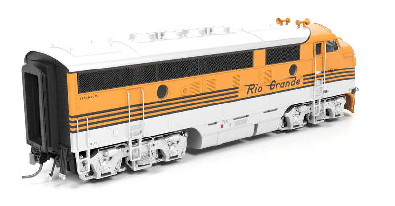 PREORDER Broadway Limited Imports 9666 HO EMD F3A/B 5521/5522, "Prospector Scheme", A-unit Paragon4 (DCC and Sound), Unpowered B, Denver & Rio Grande Western | 343.99