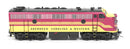 PREORDER Broadway Limited Imports HO 9680 EMD F9A Diesel Locomotive, Aberdeen Carolina & Western