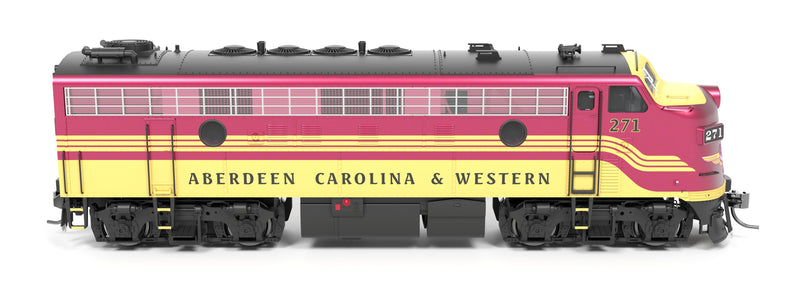 PREORDER Broadway Limited Imports HO 9680 EMD F9A Diesel Locomotive, Aberdeen Carolina & Western