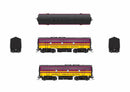 PREORDER Broadway Limited Imports HO 9681 EMD F7B Diesel Locomotive, Aberdeen Carolina & Western