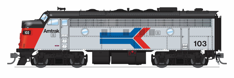 PREORDER Broadway Limited Imports HO 9684 EMD F7 A/B Diesel Locomotive, Amtrak Phase I