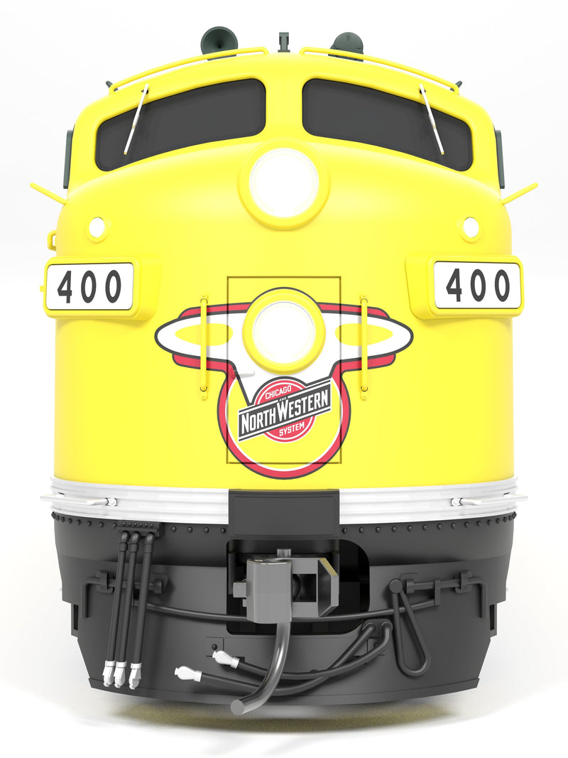 PREORDER Broadway Limited Imports HO 9698 EMD F7A Diesel Locomotive, Chicago & North Western Executive Scheme
