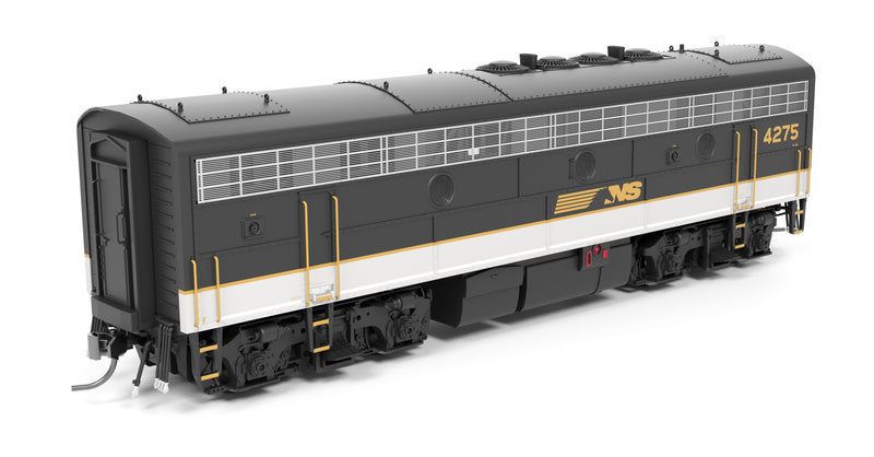 PREORDER Broadway Limited Imports HO 9703 EMD F7B Diesel Locomotive, Norfolk Southern Tuxedo Scheme