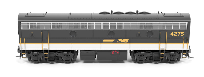 PREORDER Broadway Limited Imports HO 9703 EMD F7B Diesel Locomotive, Norfolk Southern Tuxedo Scheme
