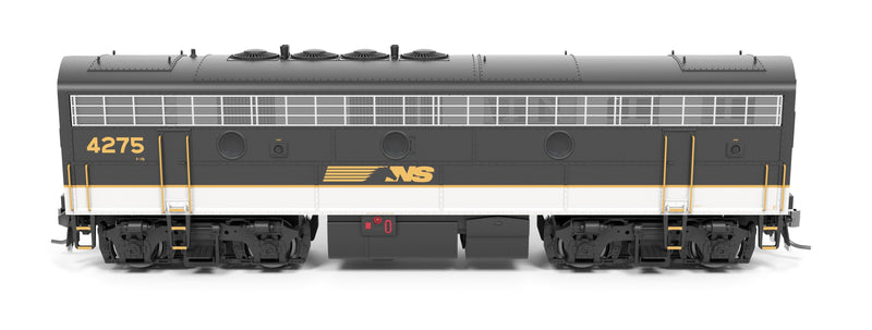 PREORDER Broadway Limited Imports HO 9703 EMD F7B Diesel Locomotive, Norfolk Southern Tuxedo Scheme