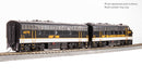 Broadway Limited Imports HO 9701 EMD F9/F7 A/B Diesel Locomotive, Norfolk Southern Tuxedo Scheme