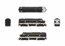 Ready to Ship Broadway Limited Imports HO 9704 EMD F9A Diesel Locomotive, Norfolk Southern Tuxedo Scheme