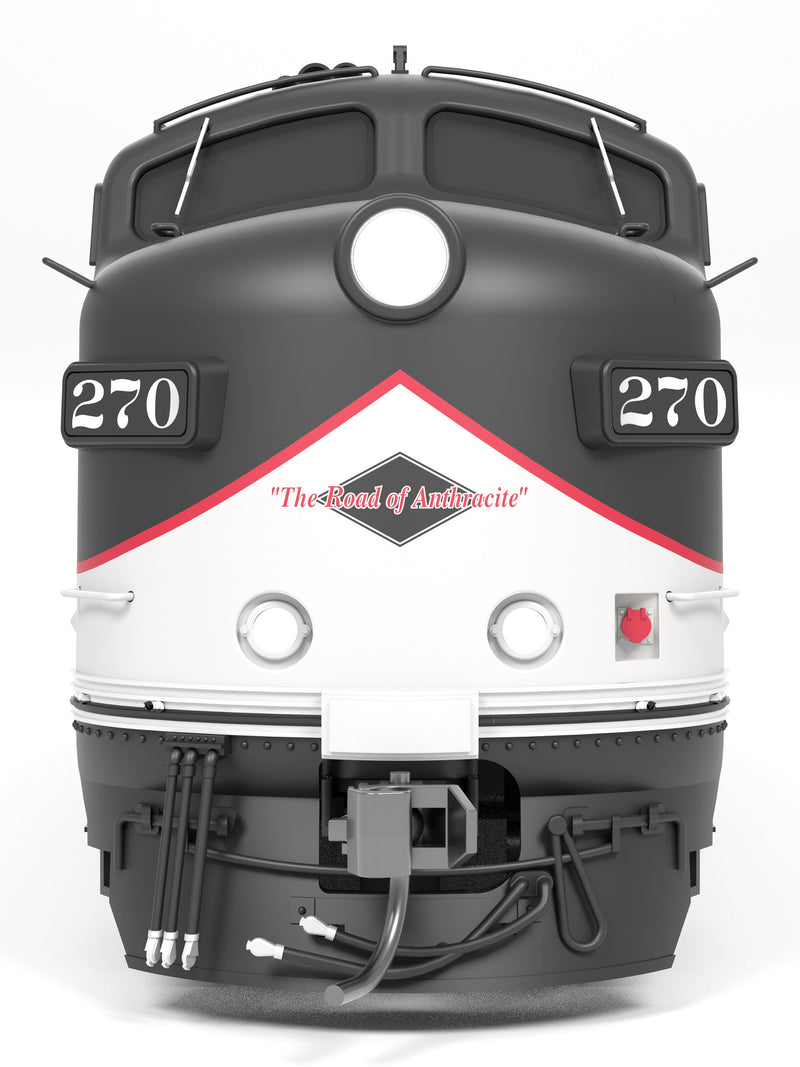 PREORDER Broadway Limited Imports HO 9706 EMD F9A Diesel Locomotive, Reading Blue Mountain & Northern Modern Excursion