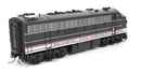 Ready to Ship Broadway Limited Imports HO 9708 EMD F9A Diesel Locomotive, Reading Blue Mountain & Northern Modern Excursion