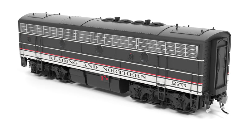 PREORDER Broadway Limited Imports HO 9707 EMD F7B Diesel Locomotive, Reading Blue Mountain & Northern Modern Excursion