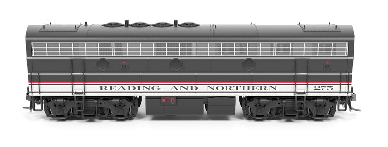 PREORDER Broadway Limited Imports HO 9709 EMD F7B Diesel Locomotive, Reading Blue Mountain & Northern Modern Excursion