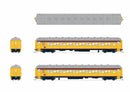 Broadway Limited Imports HO 9714 Heavyweight 5-Car Passenger Set, Chessie System Special