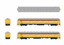 PREORDER Broadway Limited Imports HO 9714 Heavyweight 5-Car Passenger Set, Chessie System Special