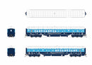 Broadway Limited Imports HO 9717 Heavyweight 5-Car Passenger Set, Christmas