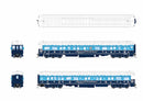 PREORDER Broadway Limited Imports HO 9717 Heavyweight 5-Car Passenger Set, Christmas