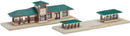 Kato N 31650 North American Suburban Station Kit