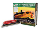 PREORDER Kato N 1060027 GE ES44AC Gevo and Mixed Freight Starter Set, Canadian Pacific Kansas City | 261