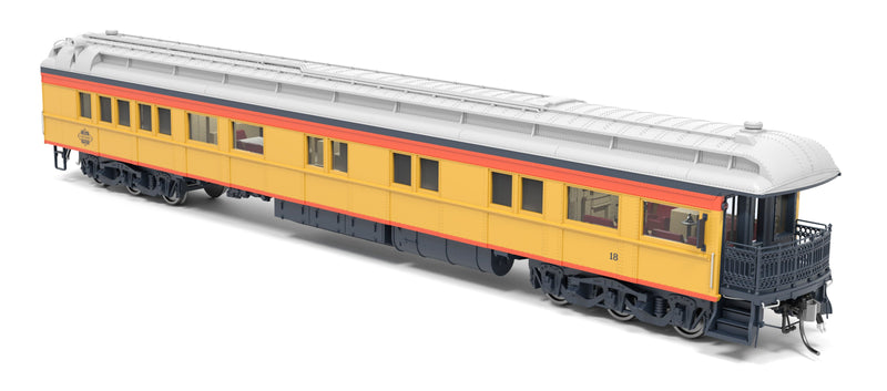 PREORDER Broadway Limited Imports HO 9722 Business Car, Chessie System