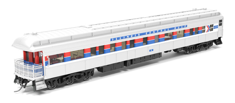 PREORDER Broadway Limited Imports HO 9726 Business Car, Amtrak Illinois Central Gulf