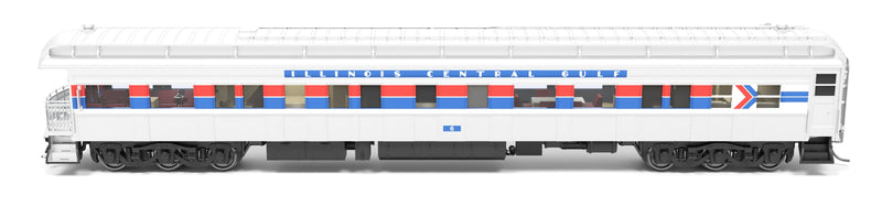 PREORDER Broadway Limited Imports HO 9726 Business Car, Amtrak Illinois Central Gulf