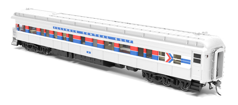 PREORDER Broadway Limited Imports HO 9726 Business Car, Amtrak Illinois Central Gulf
