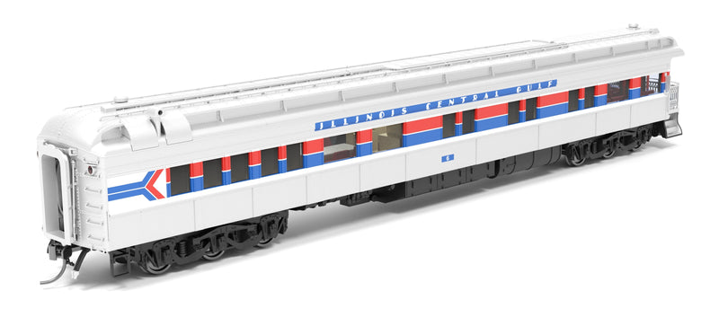 PREORDER Broadway Limited Imports HO 9726 Business Car, Amtrak Illinois Central Gulf