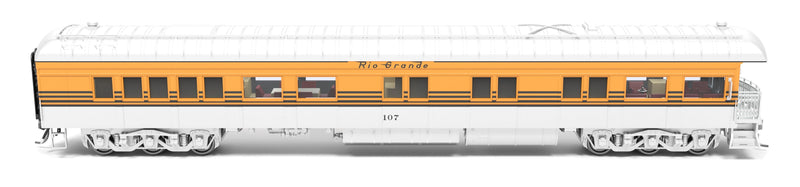 PREORDER Broadway Limited Imports HO 9728 Business Car, Denver & Rio Grande Western