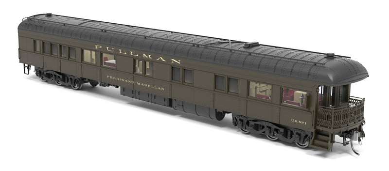 PREORDER Broadway Limited Imports HO 9729 Business Car, Pullman Ferdinand Magellan