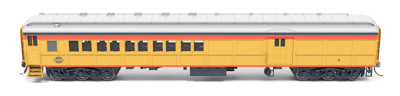 PREORDER Broadway Limited Imports HO 9742 Baggage-Combine Car, Chessie System