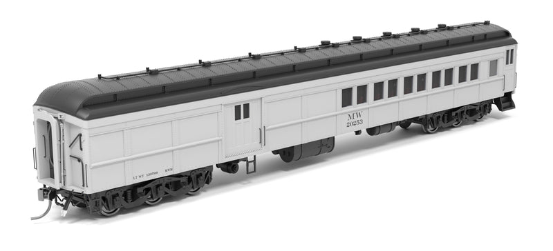 PREORDER Broadway Limited Imports HO 9748 Baggage-Combine Car, Maintenance of Way