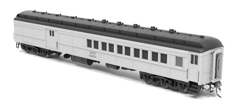 PREORDER Broadway Limited Imports HO 9748 Baggage-Combine Car, Maintenance of Way