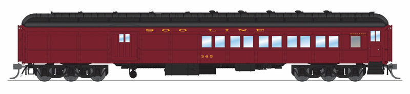 PREORDER Broadway Limited Imports HO 9750 Baggage-Combine Car, Soo Line